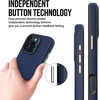 Dėklas Perfectionists Triangle Mag Case Apple iPhone 14 Pro Max tamsiai mėlynas