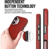 Dėklas Perfectionists Triangle Mag Case Apple iPhone 11 raudonas