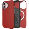 Dėklas Perfectionists Triangle Mag Case Apple iPhone 16 raudonas
