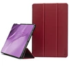 Dėklas Reach Smart Leather Samsung X110/X115 Tab A9 8.7/X130/X135 Tab A11 8.7 tamsiai raudonas