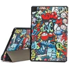 Dėklas Reach Smart Leather Samsung X110/X115 Tab A9 8.7/X130/X135 Tab A11 8.7 graffiti