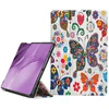 Dėklas Reach Smart Leather Samsung X200/X205 Tab A8 10.5 2021 butterfly