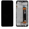 Ekranas Samsung A236 A23 5G su lietimui jautriu stikliuku ir rėmeliu originalus Juodas (service pack)