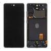 Ekranas Samsung G780 S20 FE su lietimui jautriu stikliuku ir rėmeliu originalus Cloud Navy (service pack)