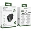 Acefast A90 įkroviklis GaN USB-A QC 18W – juodos spalvos