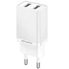 Įkroviklis Awei C15-EU 10W 2xUSB-A baltas