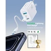 Įkroviklis Joyroom JR-TG6 30W 2xUSB-C/USB-A baltas
