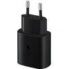 Įkroviklis Samsung EP-TA800XBEGWW 25W + Type-C kabelis 25W juodas
