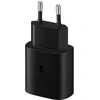 Įkroviklis Samsung EP-TA800XBEGWW 25W + Type-C kabelis 25W juodas