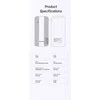 Išorinė baterija Power Bank Awei P19K 5V/2.4A 20000mAh juoda