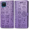 Reach Dėklas Cat-Dog Samsung A145 A14 4G/A146 A14 5G violetinis