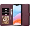 Reach Dėklas Fancy Wallet Samsung A057 A05s tamsiai raudonas