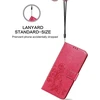 Reach Dėklas Flower Book Samsung A165 A16 4G/A166 A16 5G rožinis-raudonas