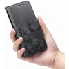 Reach Dėklas Flower Book Samsung A346 A34 5G juodas
