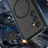 Dėklas Reach Matte MagSafe Samsung S938 S25 Ultra juodas