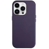 Reach Dėklas Mag Odinis dėklas Apple iPhone 12 Pro Max tamsiai violetinis