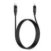 USB kabelis Acefast C16-01 USB-C to Lightning 1.2m juodas