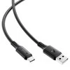 USB kabelis Acefast C17-04 USB-A to USB-C 1.2m juodas