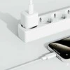 USB kabelis Acefast C18-03 60W USB-C to USB-C 1.2m baltas