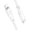 USB kabelis Hoco X93 PD20W USB-C to Lightning 1.0m baltas