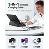 USB kabelis Joyroom S-A61 USB-A to USB-C/Lightning/MicroUSB 3.5A 1.2m juodas