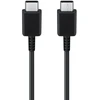 USB kabelis Samsung EP-DA705BBE 25W 3A Type-C-Type-C 1.0m juodas