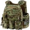 Taktinis plokščių nešiklis M-TAC Cuirass Tiger Elite, plokštėms ESAPI Large, „Multicam“