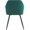 Re Stock Furniture Aksominė kėdė „Komo“, žalia