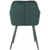 Re Stock Furniture Aksominė kėdė „Komo“, tamsiai žalia
