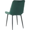 Re Stock Furniture Aksominė kėdė „Lugano“, tamsiai žalia