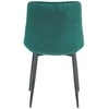 Re Stock Furniture Aksominė kėdė „Lugano“, žalia