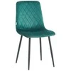 Re Stock Furniture Aksominė kėdė „Orta“, žalia