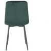 Re Stock Furniture Aksominė kėdė „Orta“, tamsiai žalia