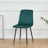 Re Stock Furniture Aksominė kėdė „Orta“, žalia