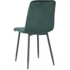 Re Stock Furniture Aksominė kėdė „Orta“, tamsiai žalia