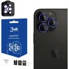 Apsauginis stiklas telefono kamerai Apple iPhone 15 Pro Max 3MK Lens Protection Pro mėlynos spalvos