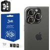 Apsauginis stiklas telefono kamerai Apple iPhone 15 Pro Max 3MK Lens Protection Pro aukso spalvos