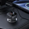 Acefast B14 automobilinis įkroviklis 165W 2x USB-C 1x USB-A – juodos spalvos