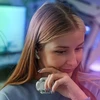 Acefast T8 TWS Bluetooth belaidės ausinės – rožinės spalvos