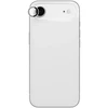 „AmazingThing“ stiklinis dėklas „Apple iPhone 17 Air“ su sidabriniu aliuminio rėmeliu