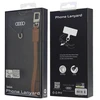 Audi universali virvelė telefonui 28cm 10mm Leather rudos spalvos AU-HSLSL-GT/D1-BN