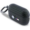 Dėklas BMW Carbon Metal Logo Case for AirPods Pro 3 - Juodas