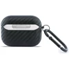 Dėklas BMW Carbon Metal Logo Case for AirPods Pro 3 - Juodas
