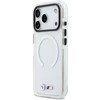 Dėklas BMW M IML Shockproof Metal Logos MagSafe Case for iPhone 17 Pro - Clear