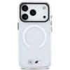 Dėklas BMW M IML Shockproof Metal Logos MagSafe Case for iPhone 17 Pro - Clear
