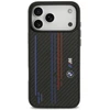 Dėklas BMW M Kevlar Lines & Logo MagSafe Apple iPhone 17 Pro Max juodos spalvos