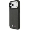 BMW M Kevlar Matt MagSafe dėklas Apple iPhone 17 Pro Max juodos spalvos