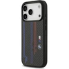 Dėklas BMW M Kevlar Lines & Logo MagSafe Apple iPhone 17 Pro juodos spalvos
