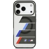 BMW M IML Metal Mygtukai Tricolor Lines MagSafe dėklas skirtas Apple iPhone 17 Pro Max Anthracite