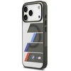 BMW M IML Metal Mygtukai Tricolor Lines MagSafe dėklas skirtas Apple iPhone 17 Pro Max Anthracite